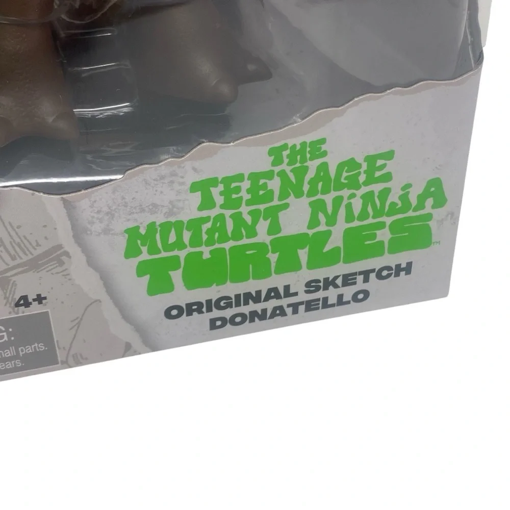 TMNT Original Sketch 4.5” Donatello Action Figure 40th Anniversary NEW‎